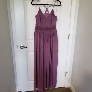 NEW! Pink Lily Boutique Plum Maxi Dress